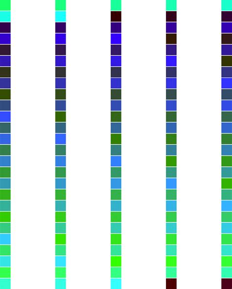 Vb Rgb Color Chart