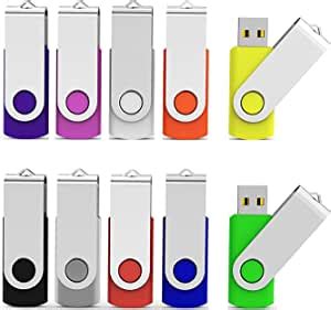 Amazon co jp Aiibe 10ピース 32GB USB フラッシュドライブパック 2 0 メモリースティック サムドライブ