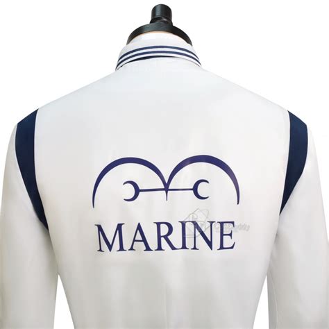 2023 Live Action One Piece Marine Cadet Uniform Cosplay Costume Long ...