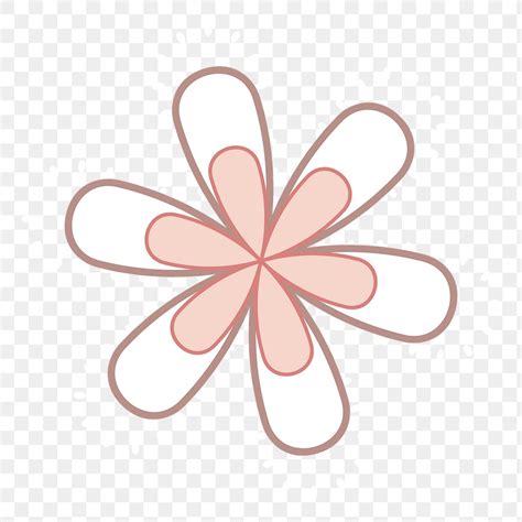 Pink Flower Png Sticker Nude Premium Png Sticker Rawpixel