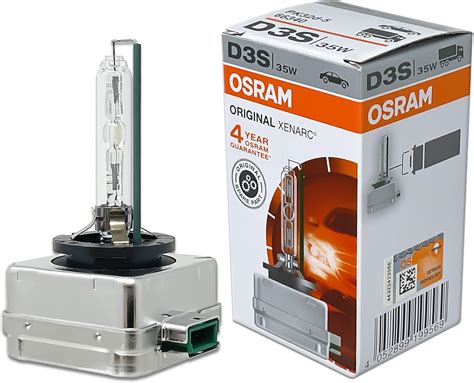 Amazon.com: OSRAM XENARC OEM 4300K D3S HID XENON Bombilla para faros ...