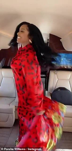 Porsha Williams Jumps Off Boat In Bikini After Embracing Gut And Saying She Hasn T Had