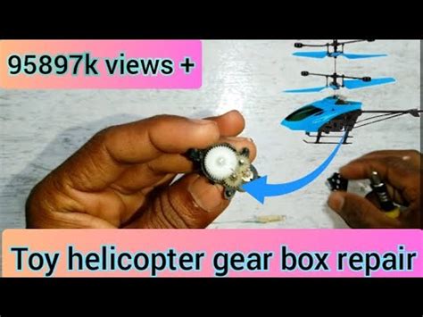 How To Repair Remote Control Helicoptergears Helicopter Parts Repairing