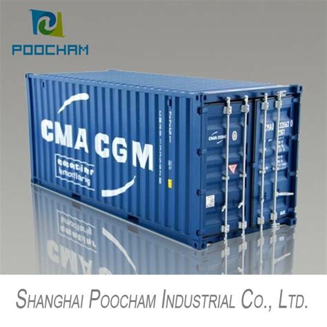 63 43 20GP Transport Model Containers In Scale 1 20 CMA CGM Eco