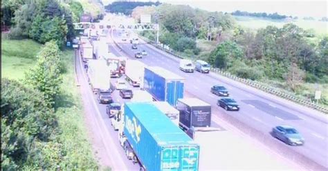 Live M25 Traffic Updates As Motorcyclist Suffers Serious Injuries In