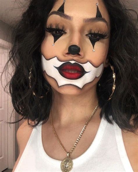 Crazy Halloween Makeup Cute Clown Makeup Halloween Makeup Inspiration