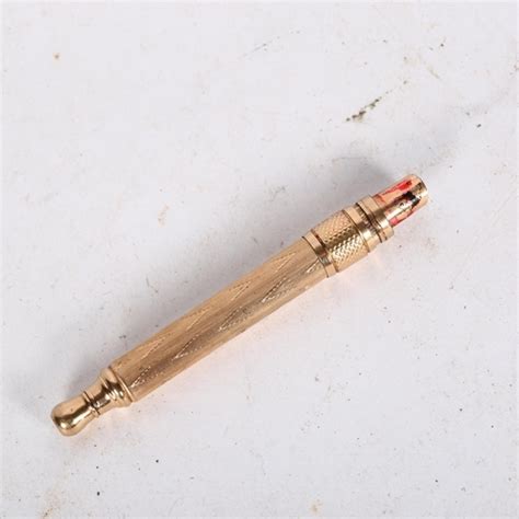 A Mabie Todd Company No Gold Plated Propelling Pencil