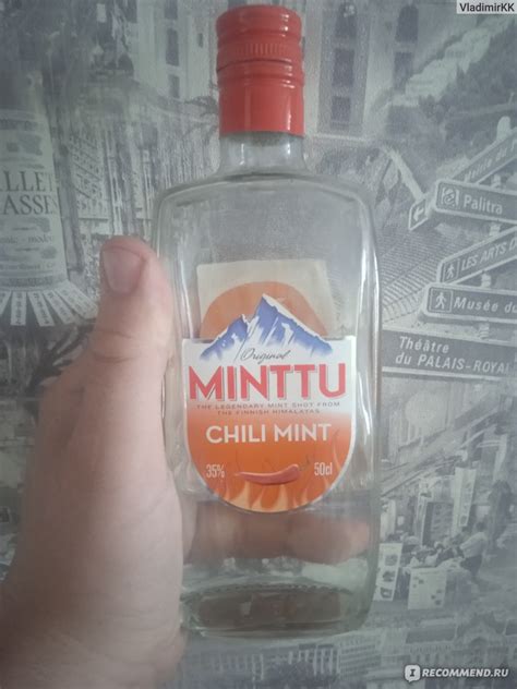Ликер Minttu Chili Mint - «Вот это пожар! » | отзывы