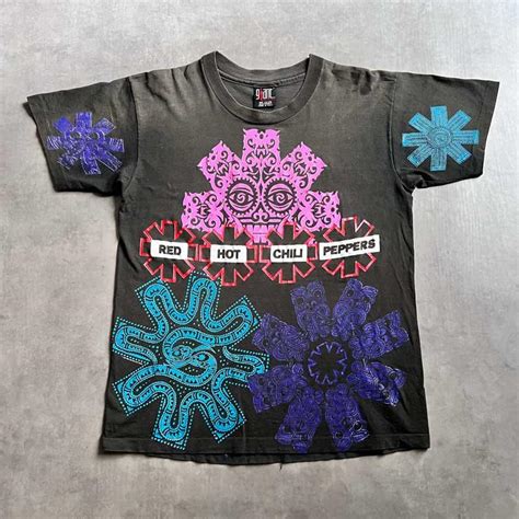 RED HOT CHILI PEPPERS Hanky Panky T Shirts BLACK L Made in USA 年 レッドホットチリペッパーズ ハンキーパンキー