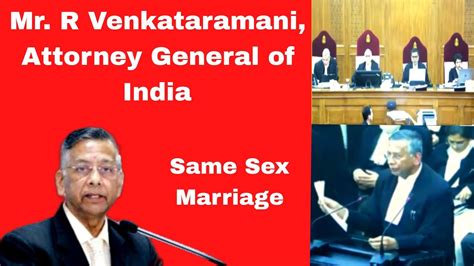 Attorney General of India, Mr. R Venkataramani | Supreme Court of India ...