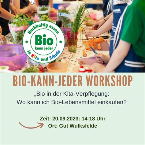 Bio Kann Jeder Workshop Komarkt Hamburg