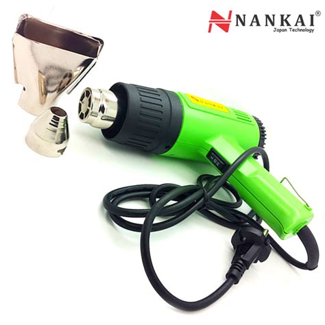 Hot Gun Hot Blower Air Gun Heat Gun Hijau Pemanas Pistol Pemanas Kaca Film Skotlet