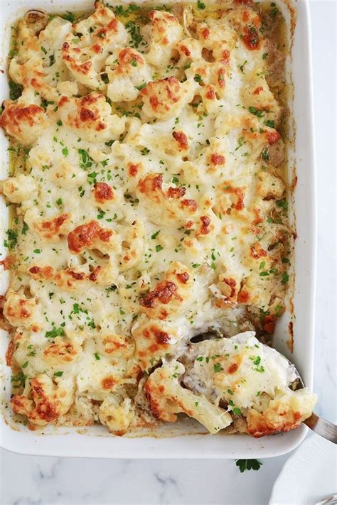 Gratin De Chou Fleur La Viande Hach E Et B Chamel Recette Gratin