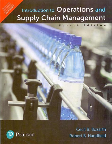 Introduction To Operations And Supply Chain Management Th Edn Amazon