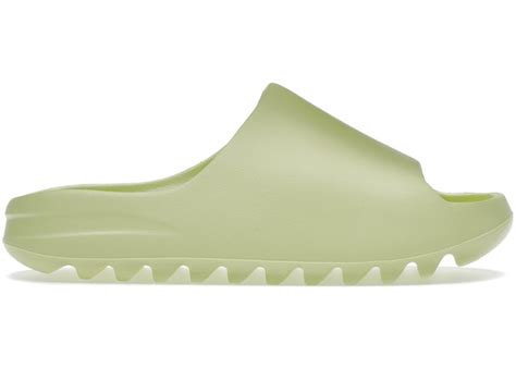 Adidas Yeezy Slide Glow Green 2022 Restock The Heat Check