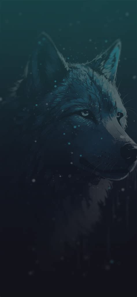 Wolf Black Art Wallpapers - Aesthetic Wolf Wallpapers for iPhone