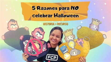 5 razones para NO celebrar Halloween 5 Razones para celebrar a Jesús