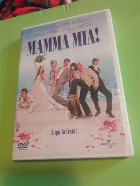 MAMMA MIA DVD Meryl Streep Pierce Brosnan Colin Firth Dvd Universal