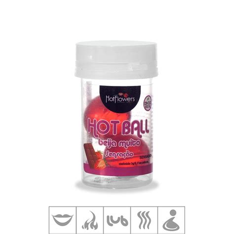 Bolinha Beijável Hot Ball un ST Sensação Único Atacado Star Sex Shop Lingerie e
