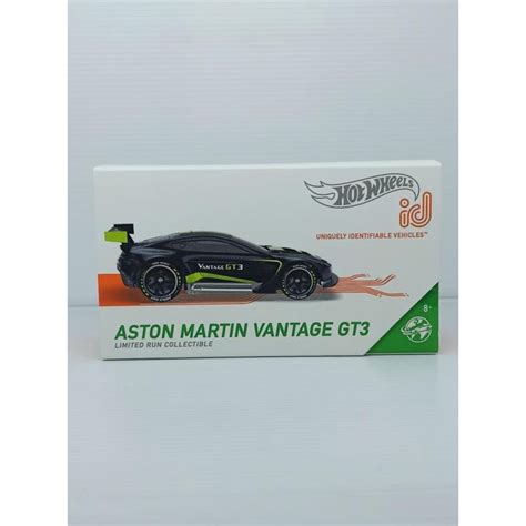 Jual Hotwheels Hot Wheels ID Aston Martin Vantage GT3 Shopee Indonesia