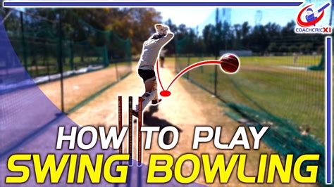 How To Play Swing Bowling Cricket Batting Tips Youtube