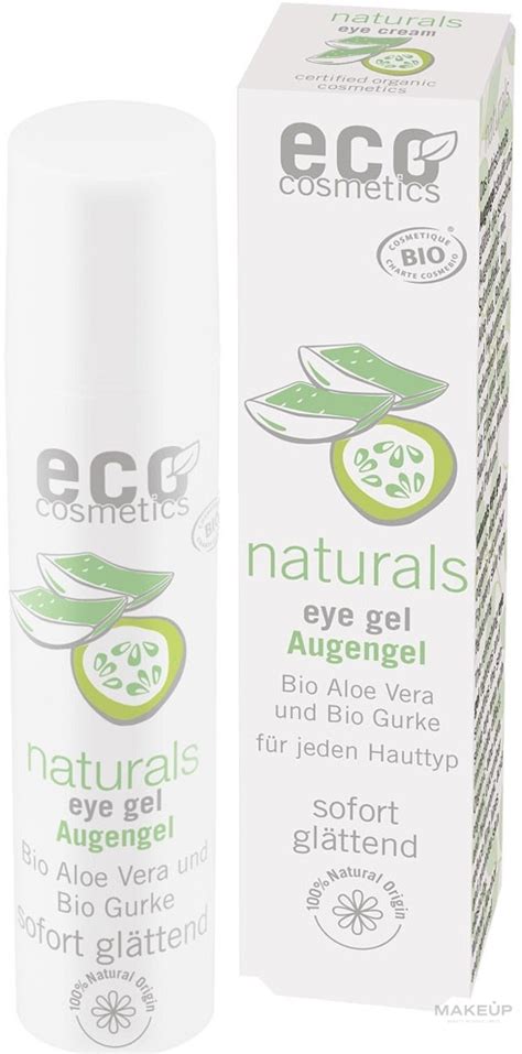Eco Cosmetics Naturals Eye Gel - Гель для глаз с алое вера и огурцом ...