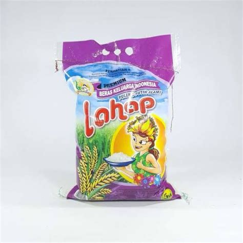 Jual Beras Lahap Pulen Dan Putih Alami 5kg Shopee Indonesia