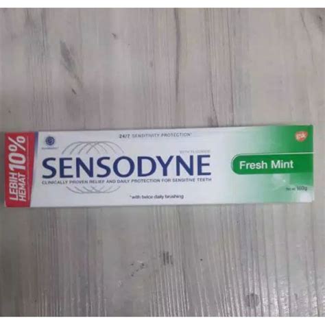 Jual Sensodyne Pasta Gigi Sensitif Cool Gel 160gr Shopee Indonesia