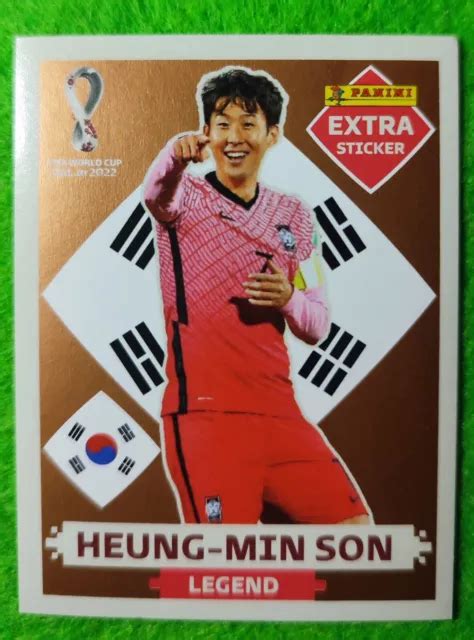 PANINI WORLD CUP Qatar 2022 Extra Sticker Bronze Heung Min Son South