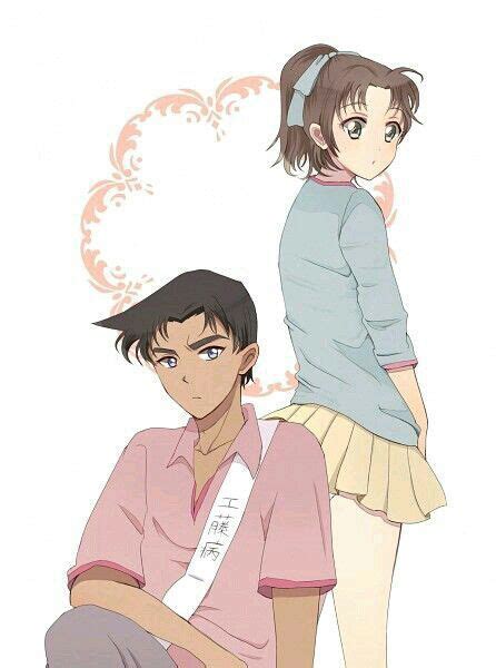 Detective Conan Heiji And Kazuha Anime Thám Tử Dễ Thương