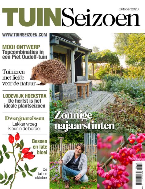 Tijdschrift TUINSeizoen Oktober 2020 Pers Wereld