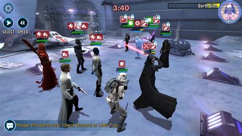 SWGOH Arena Thrawn Magma Krooper Talzin Vs EP Sith Trooper Traya DN