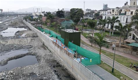 Lima Expresa Culmina Con Xito El Recrecimiento De Muros En La V A De