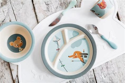 Бамбуковая посуда для детей: описание детских наборов посуды. Как ...