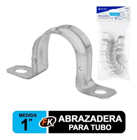 Abrazadera P Tubo Tipo Omega Bolsa 10 Pz Volteck 46925 MercadoLibre