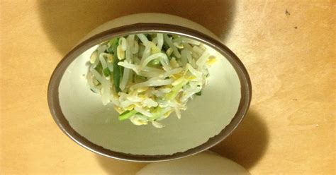 Korean Food Photo Mung Bean Sprout Side Dish Sukju Oi Namul Muchim