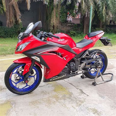 LOW KM KAWASAKI NINJA 250 FI 2016 MERAH GLOSY ISTIMEWA Dijual Co Id