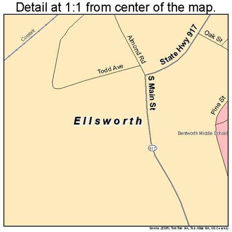 Ellsworth Pennsylvania Street Map 4223296