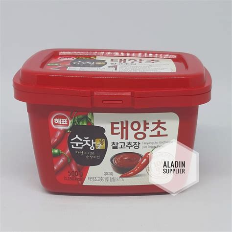Sajo Gochujang Hot Pepper Paste Korean Pasta Sambal Gram Shopee Philippines