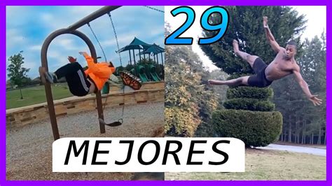 🟣mejores Saltos Mortales Y Parkour🏆tricking Freerunning Best Flips And