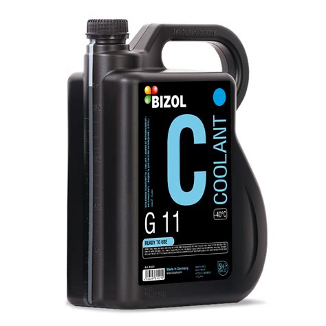 Bizol - Эксплуатационные жидкости - Антифриз Coolant G11(-40)