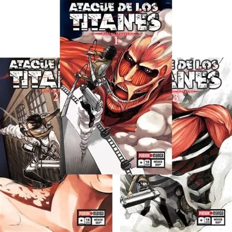 Ataque De Los Titanes Pack Vol Manga Panini Espa Ol En Venta En