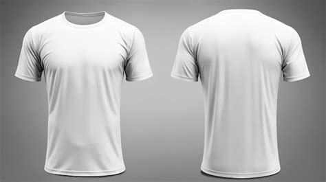 Camiseta blanca para la maqueta de tus diseños Foto Premium