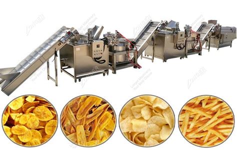 Automatic Potato Chips Processing Plant Cost