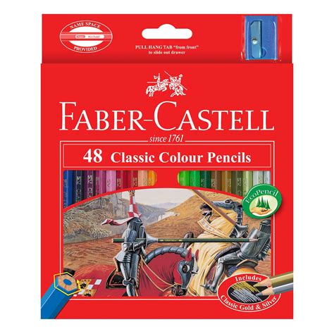 Faber Castell Classic Colour Pencils 48c Premium Stationers