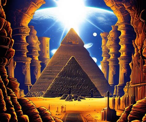 ArtStation - Pyramid of the Moon | Artworks