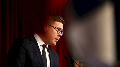 Antti Lindtman Tarjoaa Hallitukselle K Tt P Lle Sopimusta Ilta Sanomat