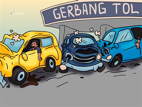 Sopir Usia Tahun Ugal Ugalan Bikin Kecelakaan Beruntun Di Gerbang