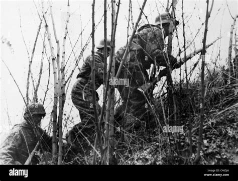 Waffen Ss Soldiers During Fighting In Budapest 1944 Stock Photo Alamy