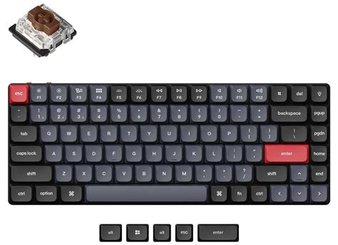 Keychron K3 Pro 75 RGB Low Profile Gateron Brown Hot Swappable QMK Custom Bluetooth Mechanical